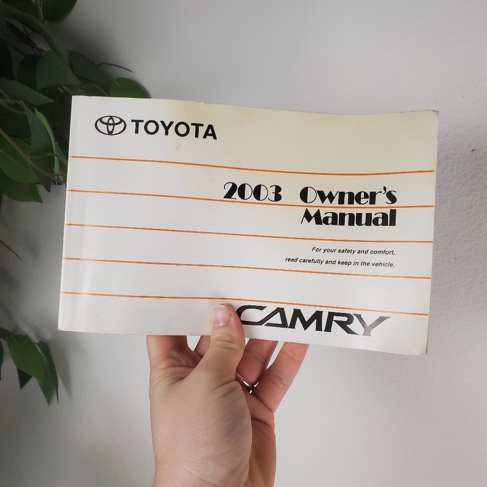 Toyota Camry 2003 Owners Manual